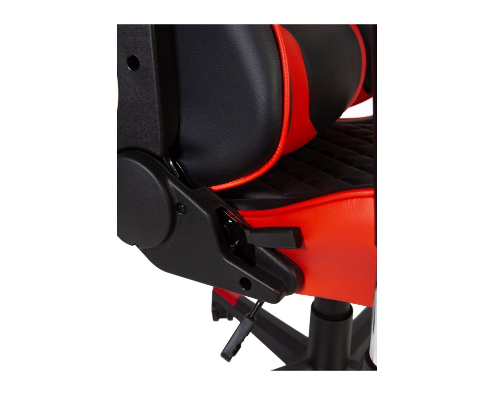 Кресло Norden Lotus ONE | Экокожа, Черный/Красный