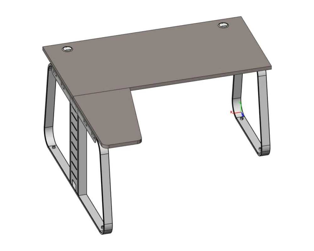 Рабочая станция малая левая 140 (углы прямые) Генезис Оператив / Genesis Operative