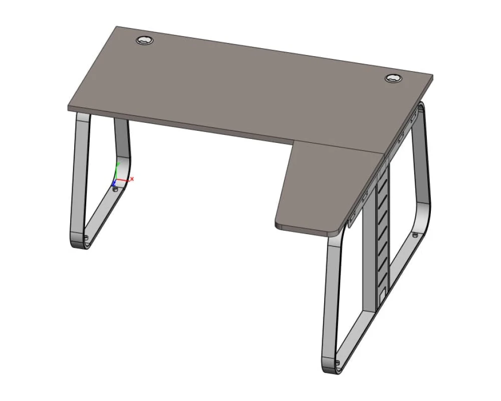 Рабочая станция малая правая 140 (углы прямые) Генезис Оператив / Genesis Operative