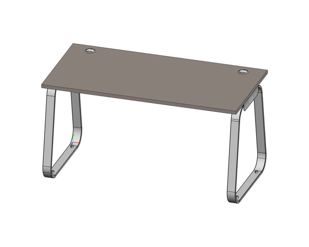 Стол прямой 1400х700 (углы прямые) Генезис Оператив / Genesis Operative