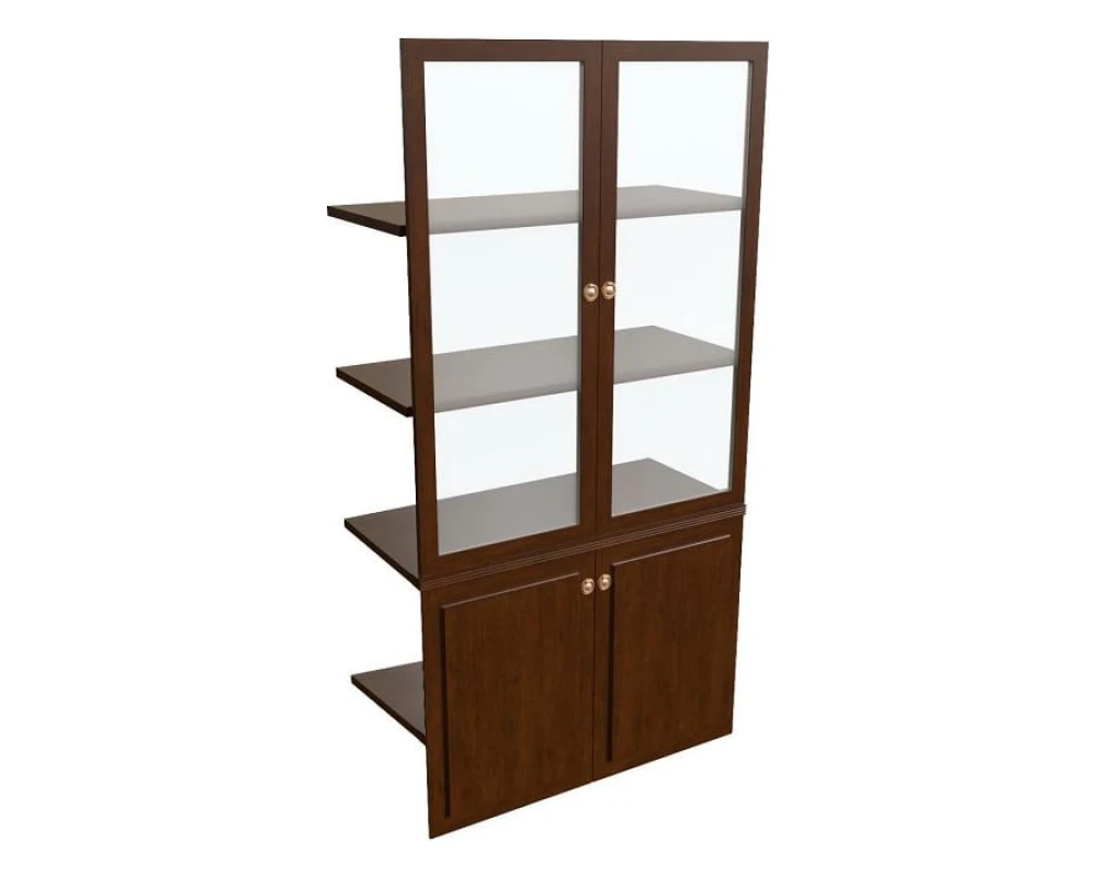 Наполнение двустворчатого шкафа со стеклом Washington