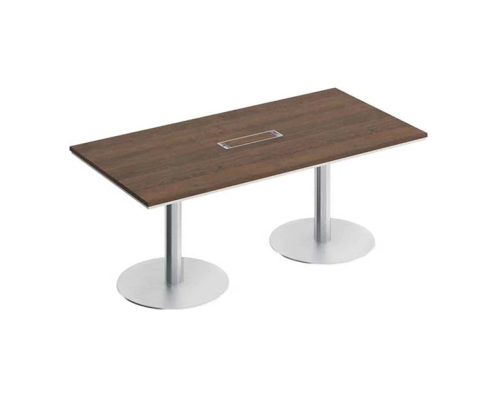 Стол для переговоров на круглых опорах СИ 154 City