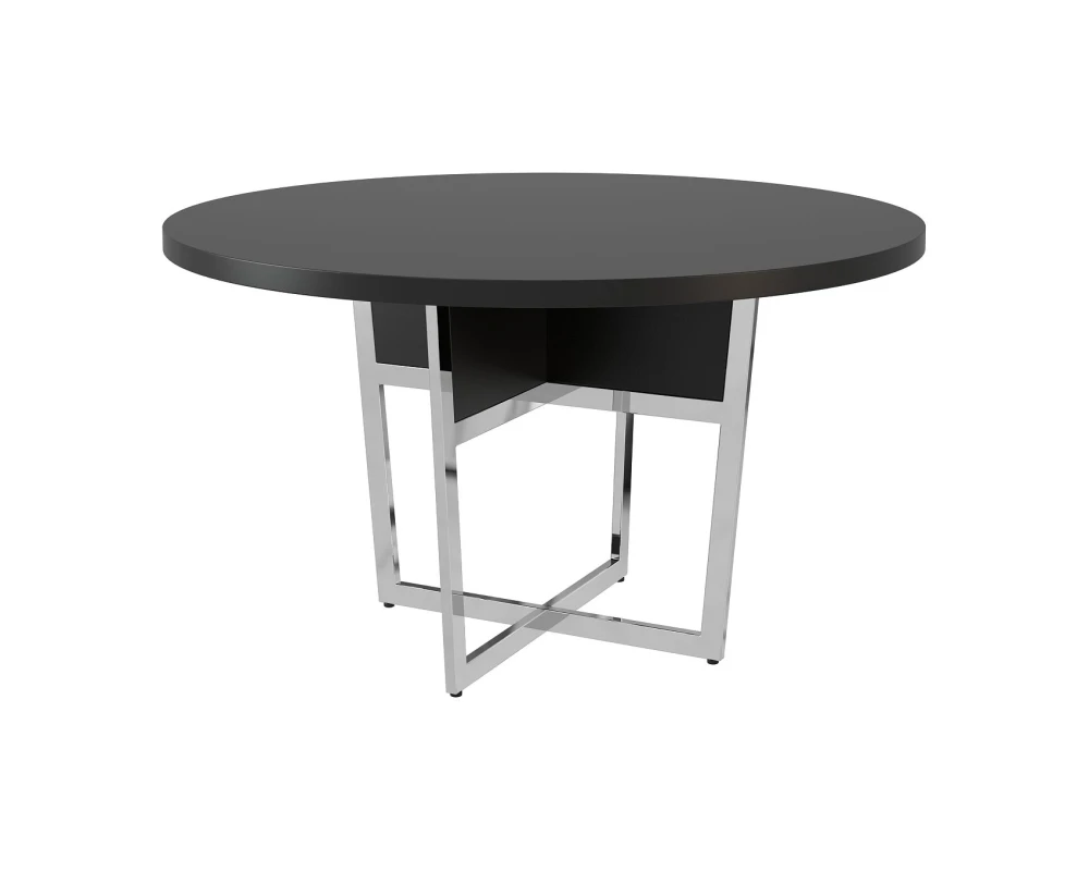 Стол для совещаний полуглянцевый/лакированный 1300х1300х750 Gallery