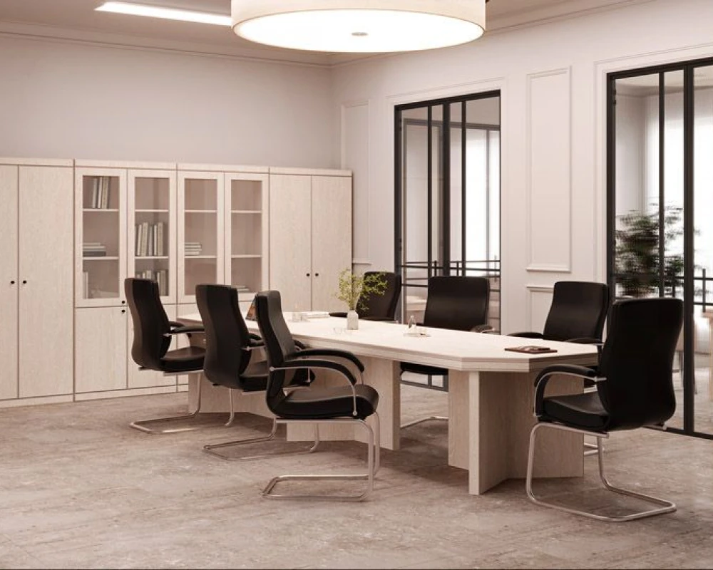 Мебель для переговорных Берн / Bern Дуб апрельский; Дуб атланта; Темный орех