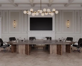 Мебель для переговорных Берн / Bern Дуб апрельский; Дуб атланта; Темный орех images