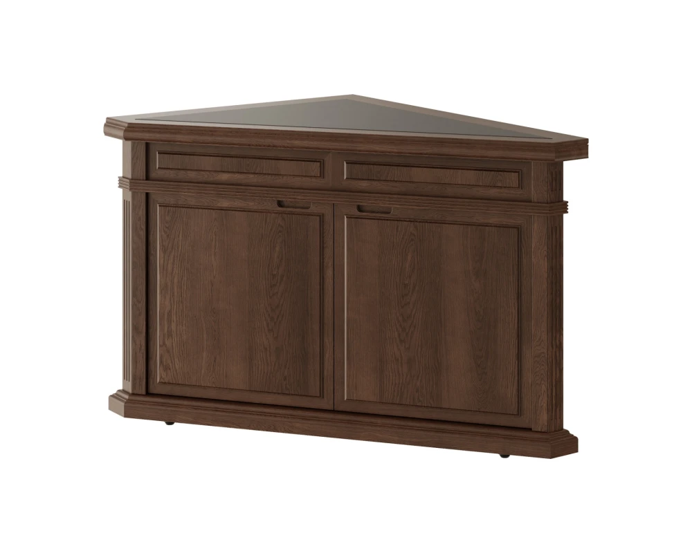 Приставка угловая правая Министри / Ministry Дуб шоколад