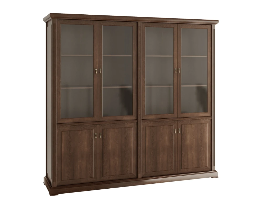 Шкаф для бумаг 4 створки Министри / Ministry Дуб шоколад