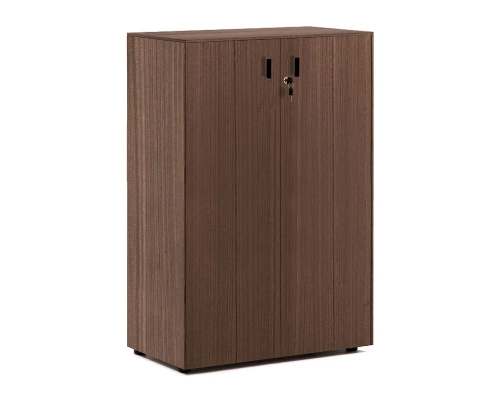 Шкаф средний H.120 82x44x119,5 Enzo Эвкалипт морен/Черный