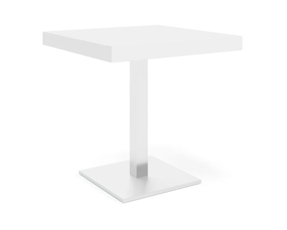 Стол для переговоров 75,5x75,5x75 Kyo Белый матовый