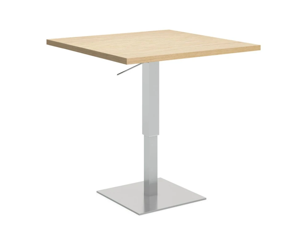 Стол Sit-to-Stand 75x75x111 Exe Дуб светлый