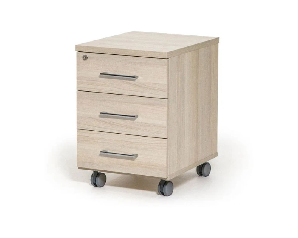 Тумба подкатная 41x50x60 Fermo/Rotonda Дуб светлый