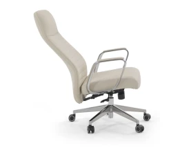 Кресло LINE/A Натуральная кожа, Бежевый images