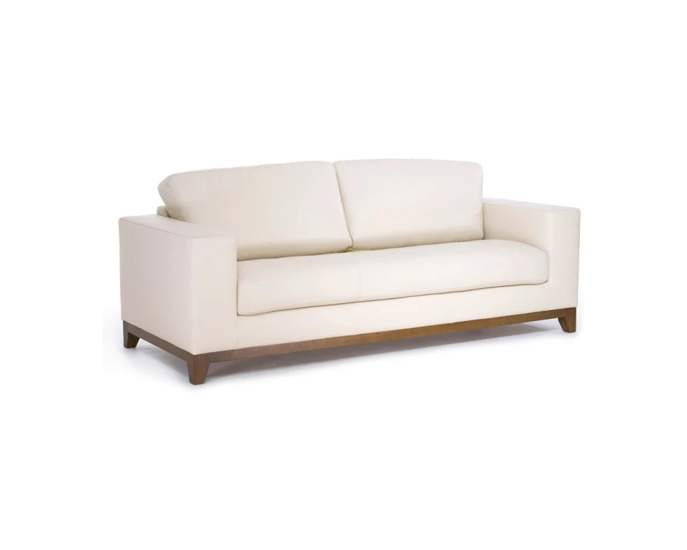 Диван 3-х местный Palladio Натуральная кожа, Бежевый