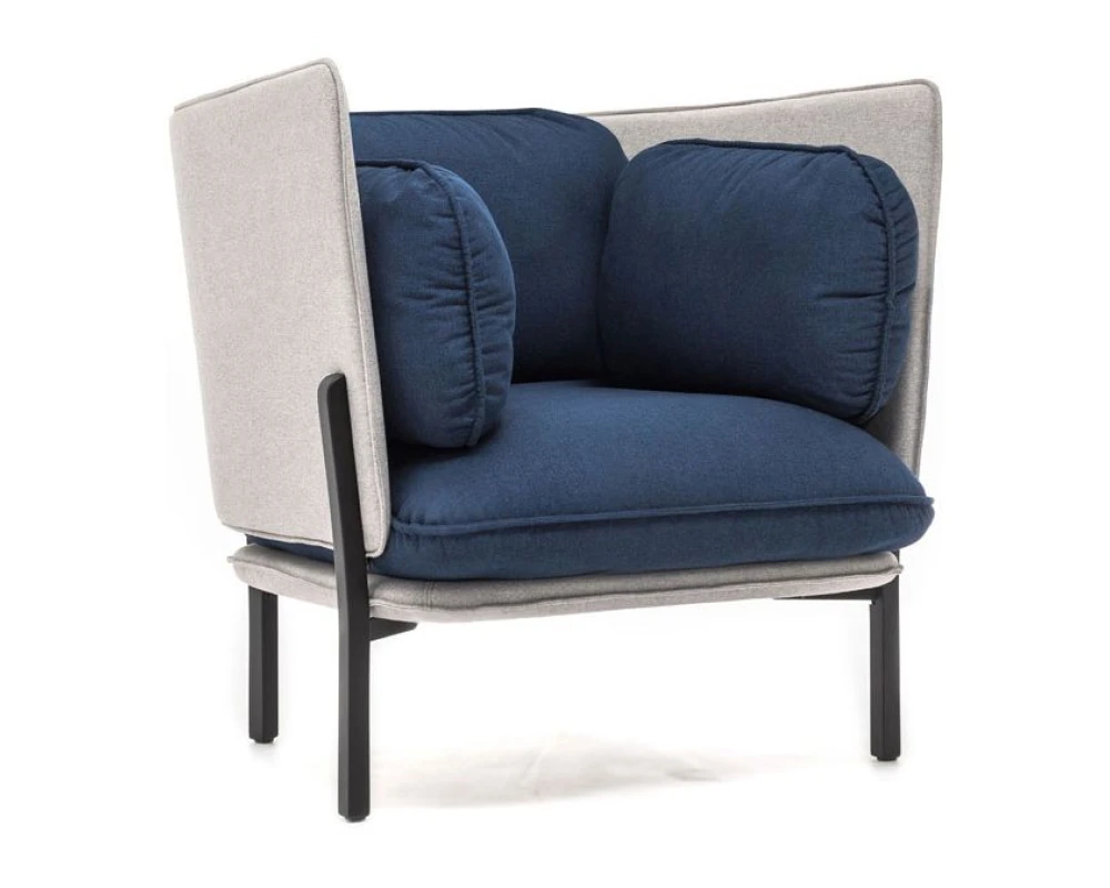 Кресло Bellagio Ткань, Серо-синий