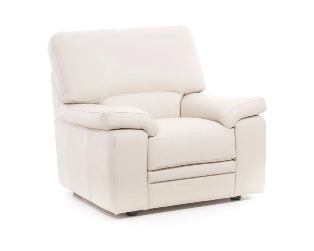 Кресло Ella Натуральная кожа, Бежевый