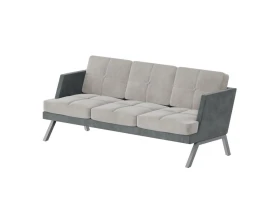 Диван трехместный с декором из пуговиц Алдо / Aldo images