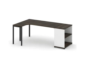 Стол эргономичный опорным стеллажом CN.SA-202(L) 2000x1180x750 Концепт / Concept images