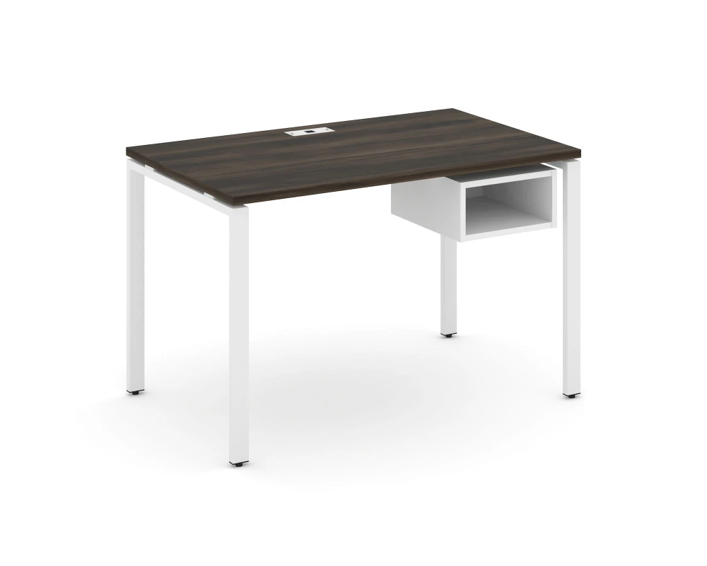 Стол рабочий с подвесной тумбой с 1 открытой нишей CN.SP-102 1180x720x750 Концепт / Concept