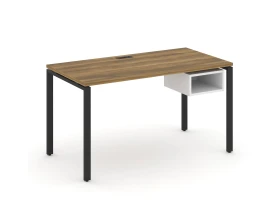 Стол рабочий с подвесной тумбой с 1 открытой нишей CN.SP-103 1380x720x750 Концепт / Concept images