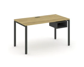 Стол рабочий с подвесной тумбой с 1 открытой нишей CN.SP-103 1380x720x750 Концепт / Concept images