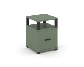 Тумба приставная 1 распаш. фасад с надставкой CN.TUP-005 B 420x420x583 Концепт / Concept images