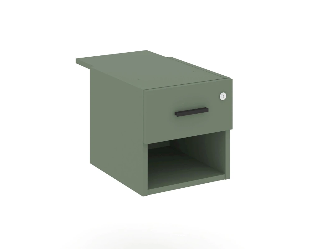 Тумба с открытой нишей и 1 ящ. CN.PT-005 B 347x573x352 Концепт / Concept
