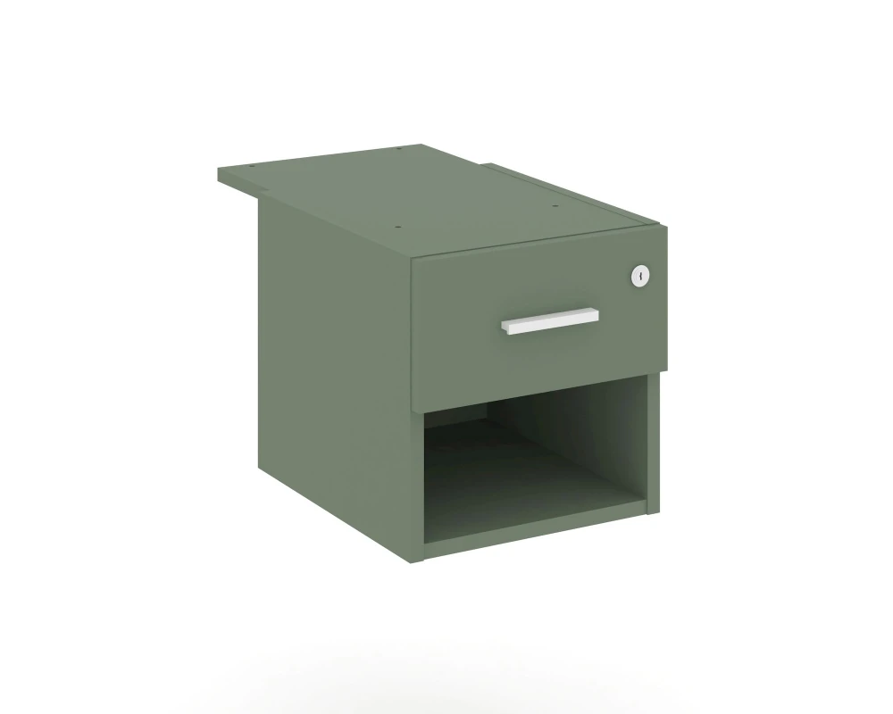 Тумба с открытой нишей и 1 ящ. CN.PT-005 W 347x573x336 Концепт / Concept