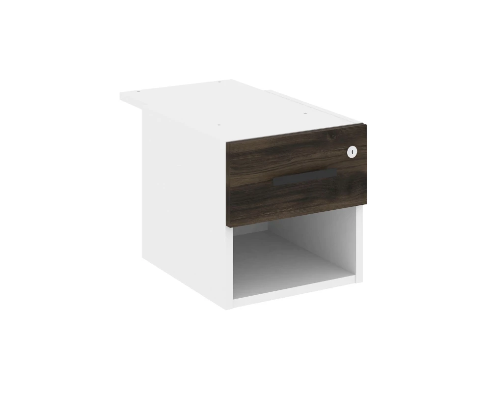 Тумба с открытой нишей и 1 ящ. CN.PT-005 W 347x573x336 Концепт / Concept