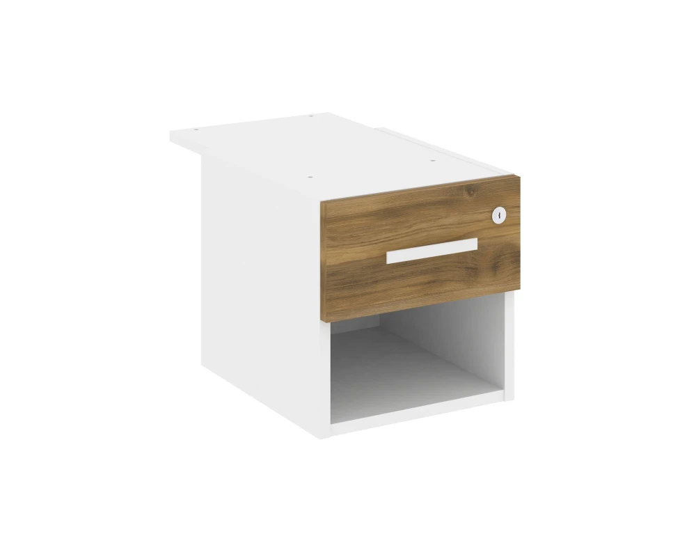 Тумба с открытой нишей и 1 ящ. CN.PT-005 W 347x573x336 Концепт / Concept
