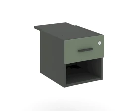 Тумба с открытой нишей и 1 ящ. CN.PT-005 W 347x573x336 Концепт / Concept images