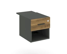 Тумба с открытой нишей и 1 ящ. CN.PT-005 W 347x573x336 Концепт / Concept images