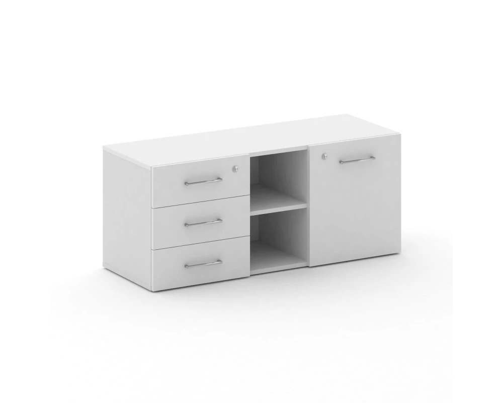 Греденция (открывание за ручки) CRU.GR-2 Ультраматт Кросс / Cross