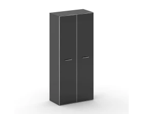 Шкаф широкий высокий CR.ST-103 black Феникс Кросс / Cross images