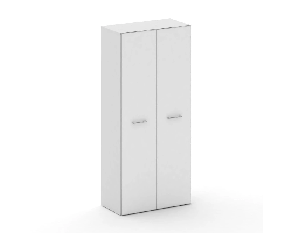 Шкаф широкий высокий CR.ST-103 white Феникс Кросс / Cross