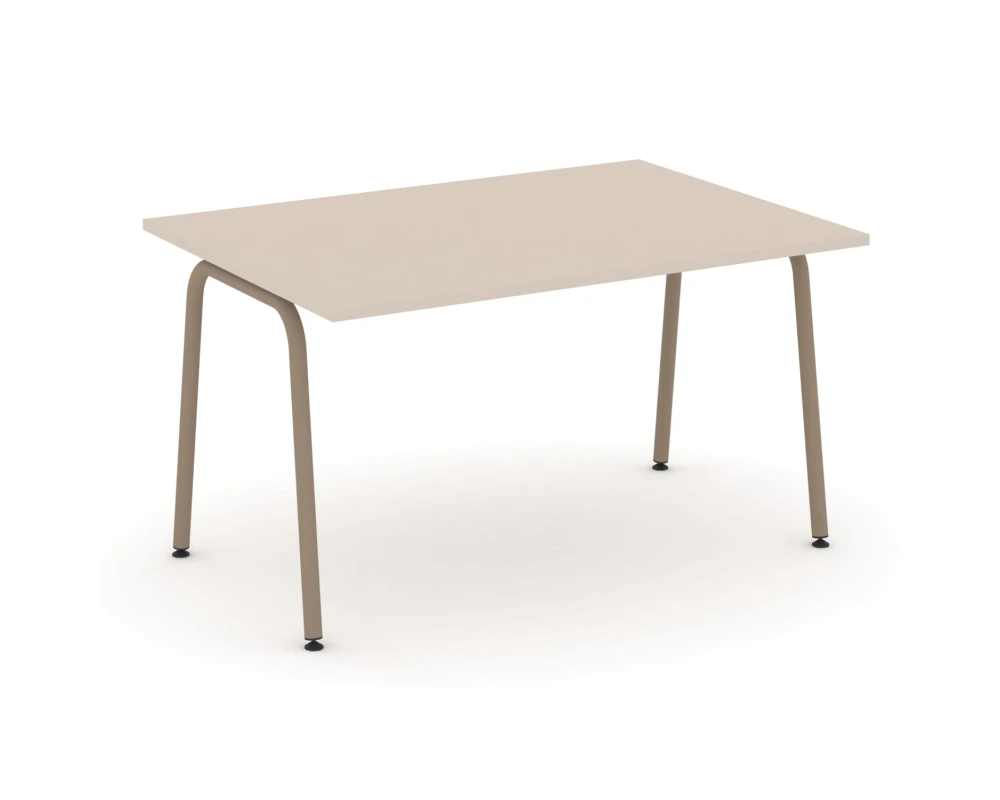 Стол переговорный на круглой трубе 138x98x75 Эстетика / Estetica