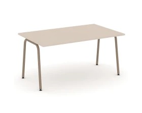 Стол переговорный на круглой трубе 158x98x75 Эстетика / Estetica images