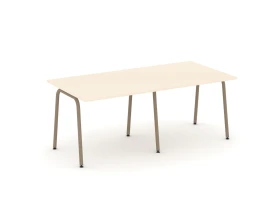 Стол переговорный на круглой трубе 196x98x75 Эстетика / Estetica images