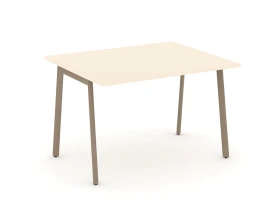 Стол переговорный на плоскоовальной трубе 118x98x75 Эстетика / Estetica images