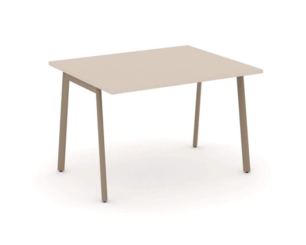 Стол переговорный на плоскоовальной трубе 118x98x75 Эстетика / Estetica