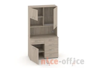 Комплект мини-кухни №10 120x60x217,8 Фит / Fit images