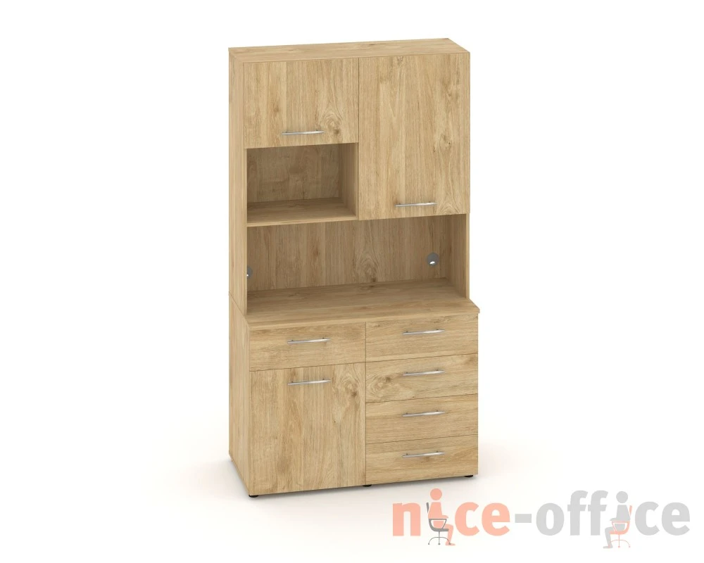 Комплект мини-кухни №10 120x60x217,8 Фит / Fit
