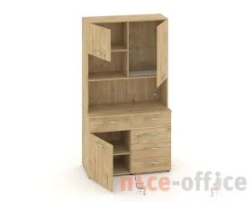 Комплект мини-кухни №10 120x60x217,8 Фит / Fit images