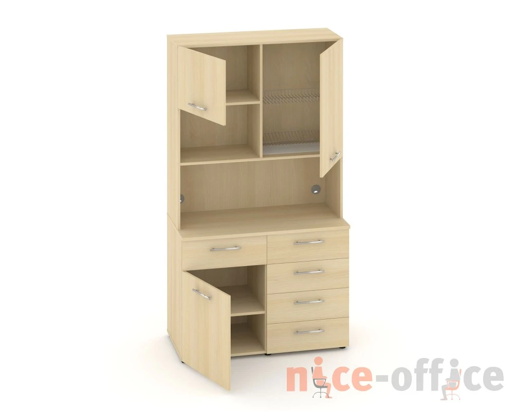 Комплект мини-кухни №10 120x60x217,8 Фит / Fit