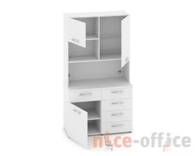Комплект мини-кухни №10 120x60x217,8 Фит / Fit images