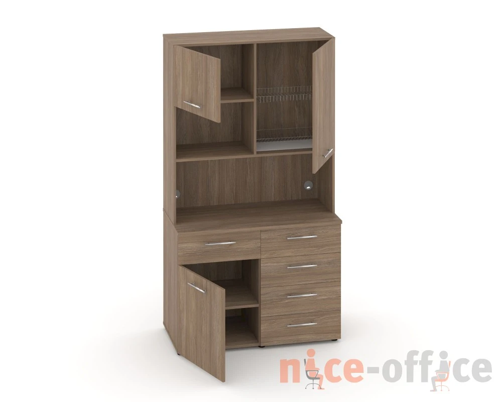 Комплект мини-кухни №10 120x60x217,8 Фит / Fit