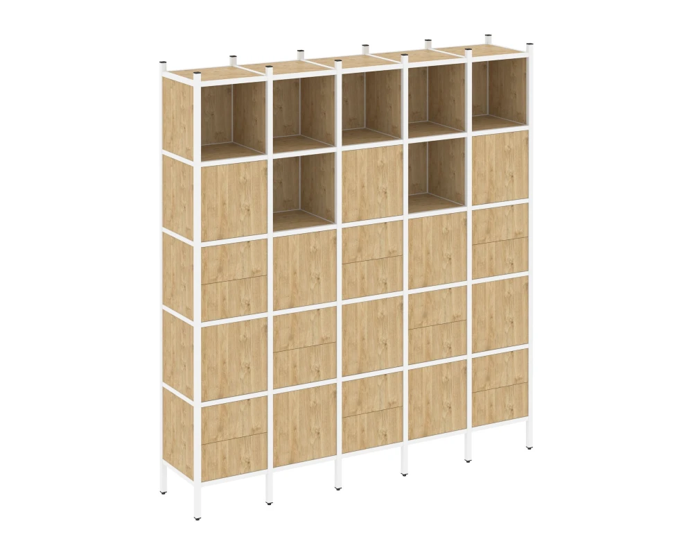 Прямой стеллаж L-10 2110x446x2280 Лофт / Loft