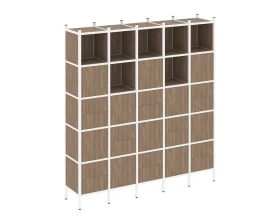 Прямой стеллаж L-10 2110x446x2280 Лофт / Loft images