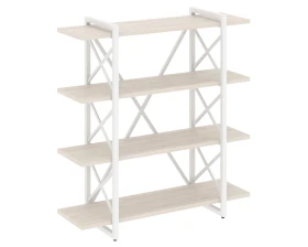 Стеллаж на регулируемых опорах - 4 полки 1200х400х1280 Лофт / Loft images