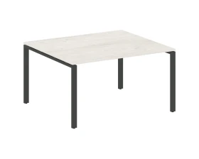 Переговорный стол (1 столешница) на П-образном м/к 140x123,5x75 Метал Систем / Metal System images