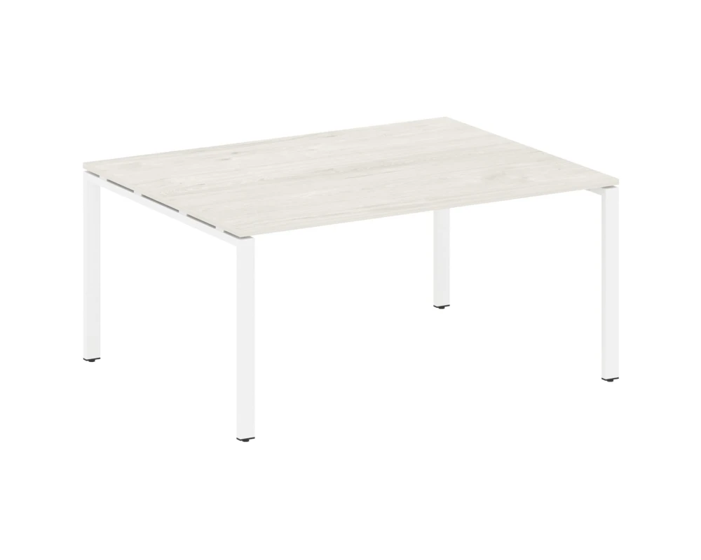 Переговорный стол (1 столешница) на П-образном м/к 160x123,5x75 Метал Систем / Metal System
